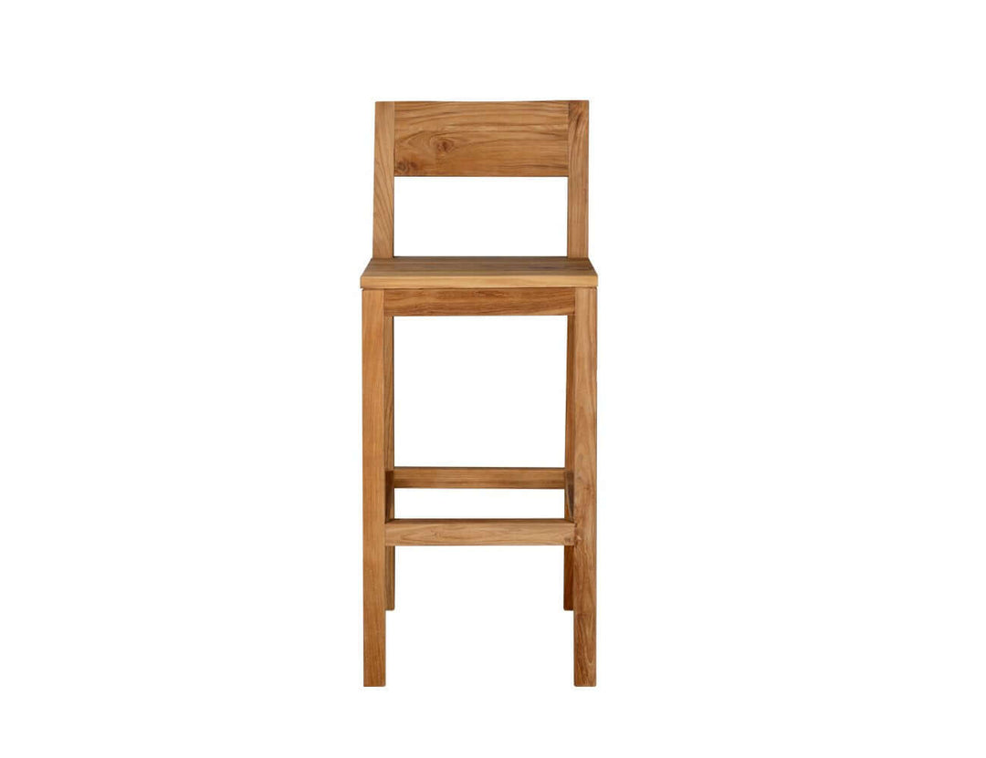 Teak Outdoor Bar Chair