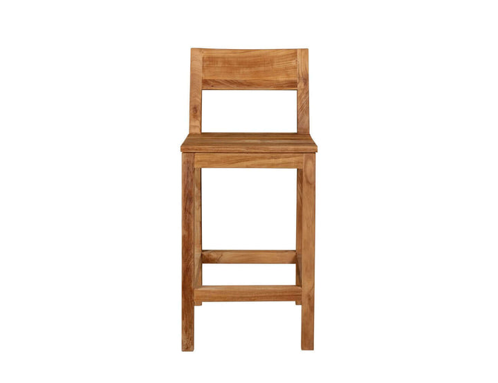 Teak Outdoor Counter Height Chair