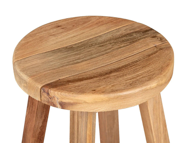 Teak Outdoor Counter Height Stool