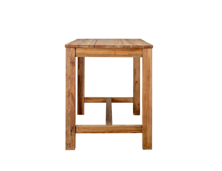 Teak Rectangular Counter Height Table