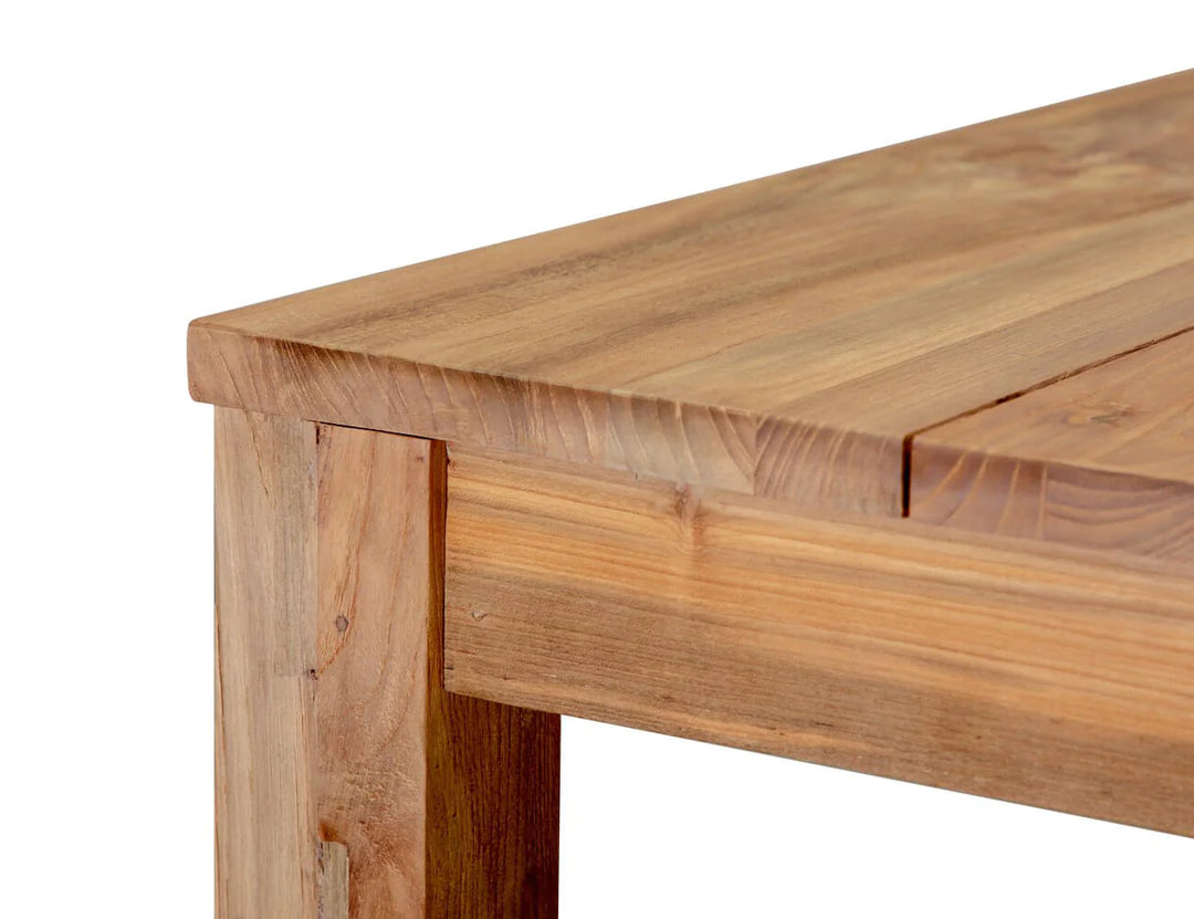 Teak Rectangular Counter Height Table