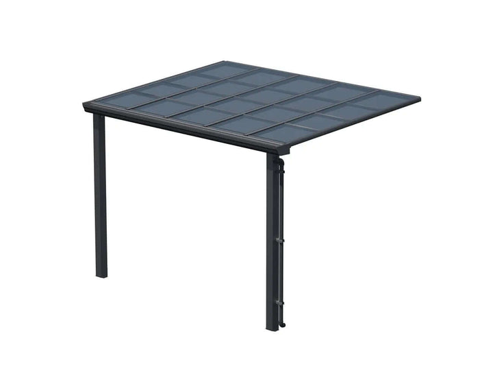 Urban Wall Mounted Patio Cover Collection Size: 3 x 3m Colour: Grey / Light Grey
