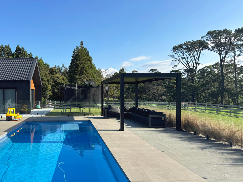 Creating a Poolside Lounge Area at Gemma's Home