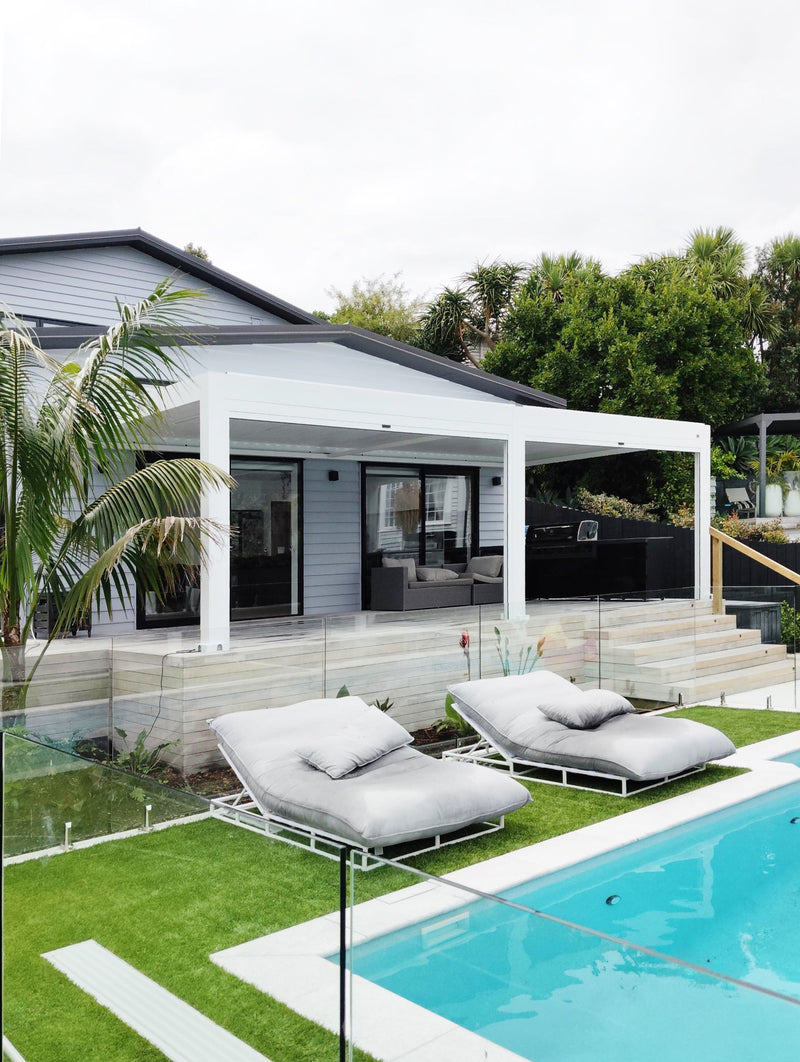 Creating Two Covered Zones Around Ryan’s Pool