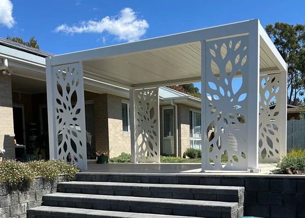 Julie’s Garden Room, Finished In White