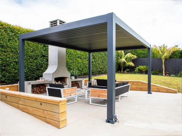 Fireplace, Pergola, And A Backyard That Finally Gets Used