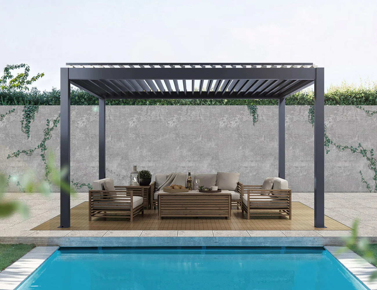 Custom Pergola Kits, Patio Covers, Awnings, and Blinds - Luxi Living