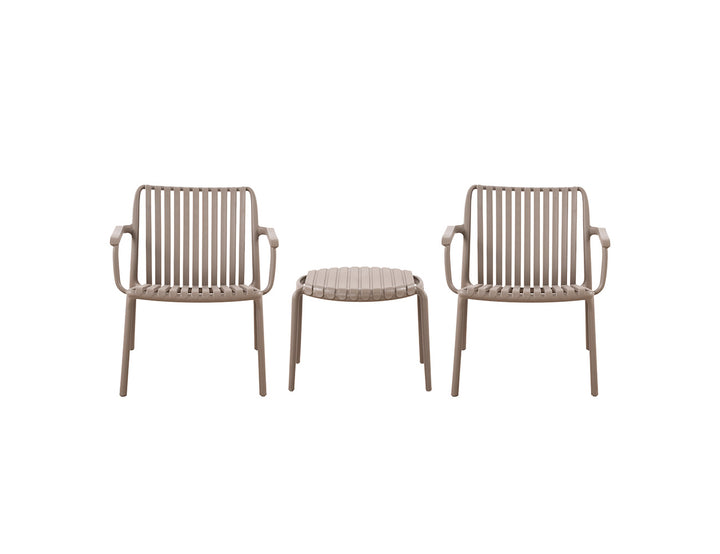 Ashley Plastic Dining Set - 3PCS