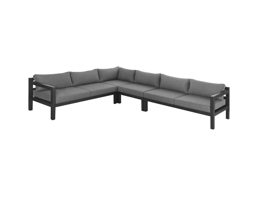 Sunbird Outdoor Sofa Sectional Set- 6 Seat