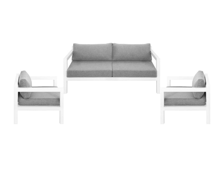 Sunbird Outdoor Sofa Sectional Loveseat Set- 4 Seat