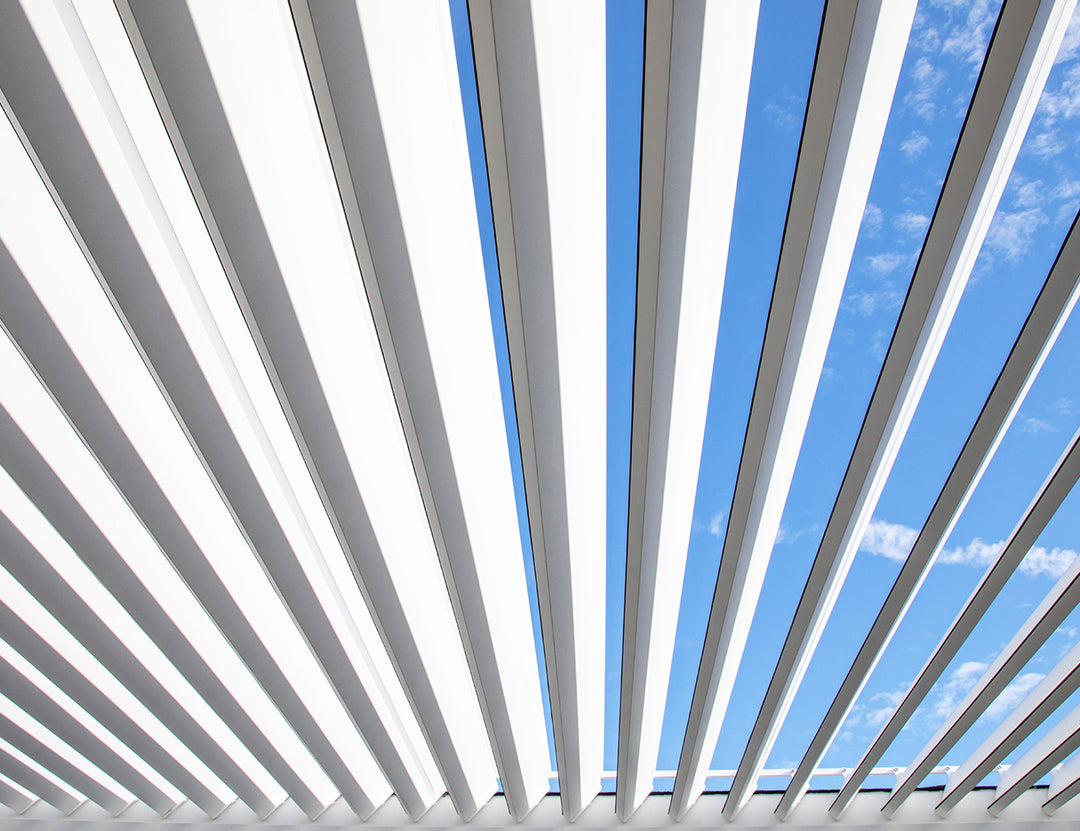 Tasman Motorised Wall Mounted Louvre Roof Aluminium Pergola