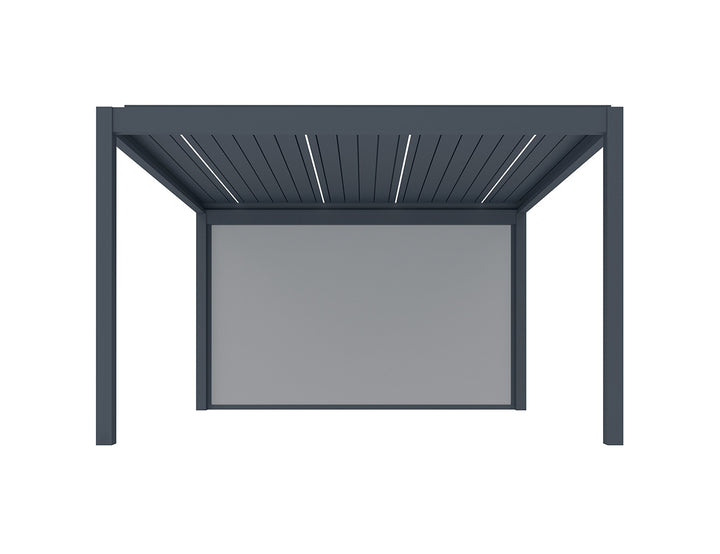 Manual Blind For Mediterranean-SKY Louvre Roof Pergola