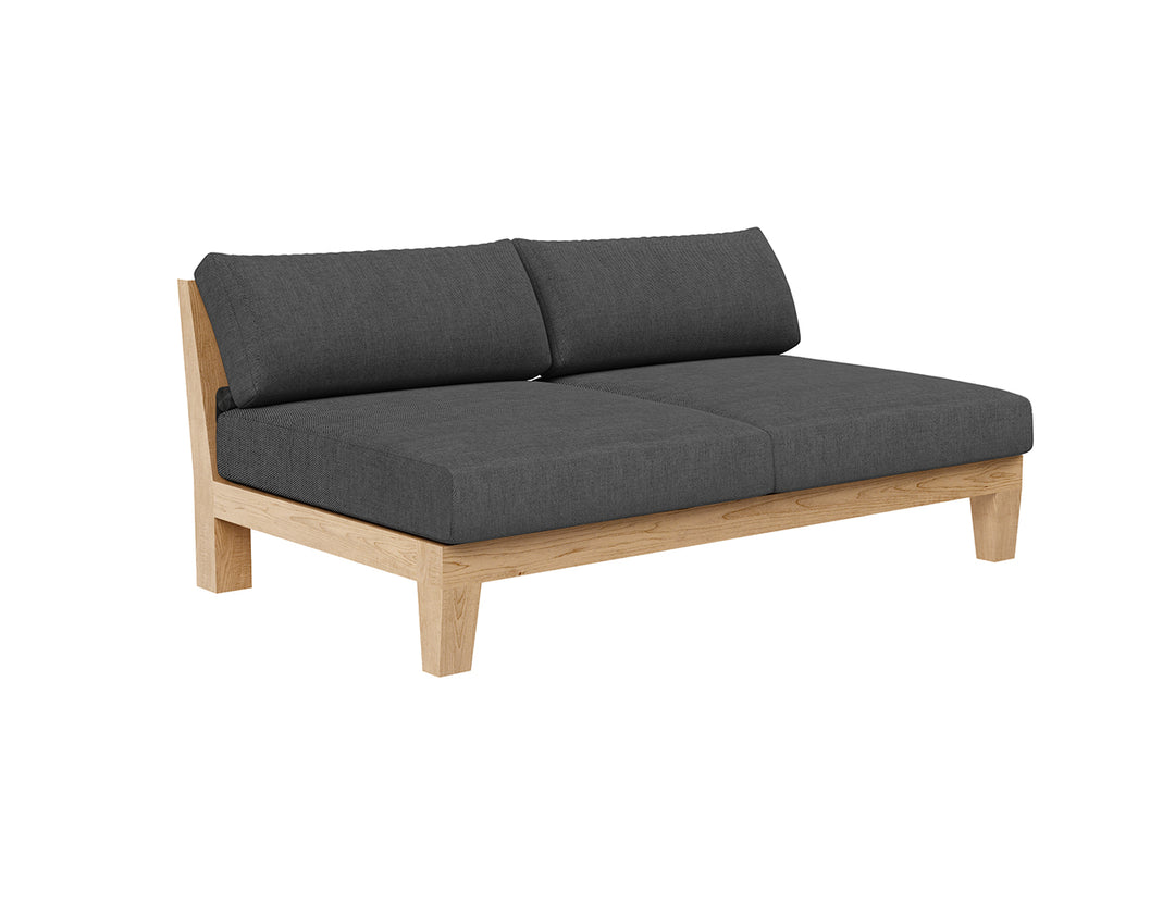 Newport Teak Outdoor Loveseat