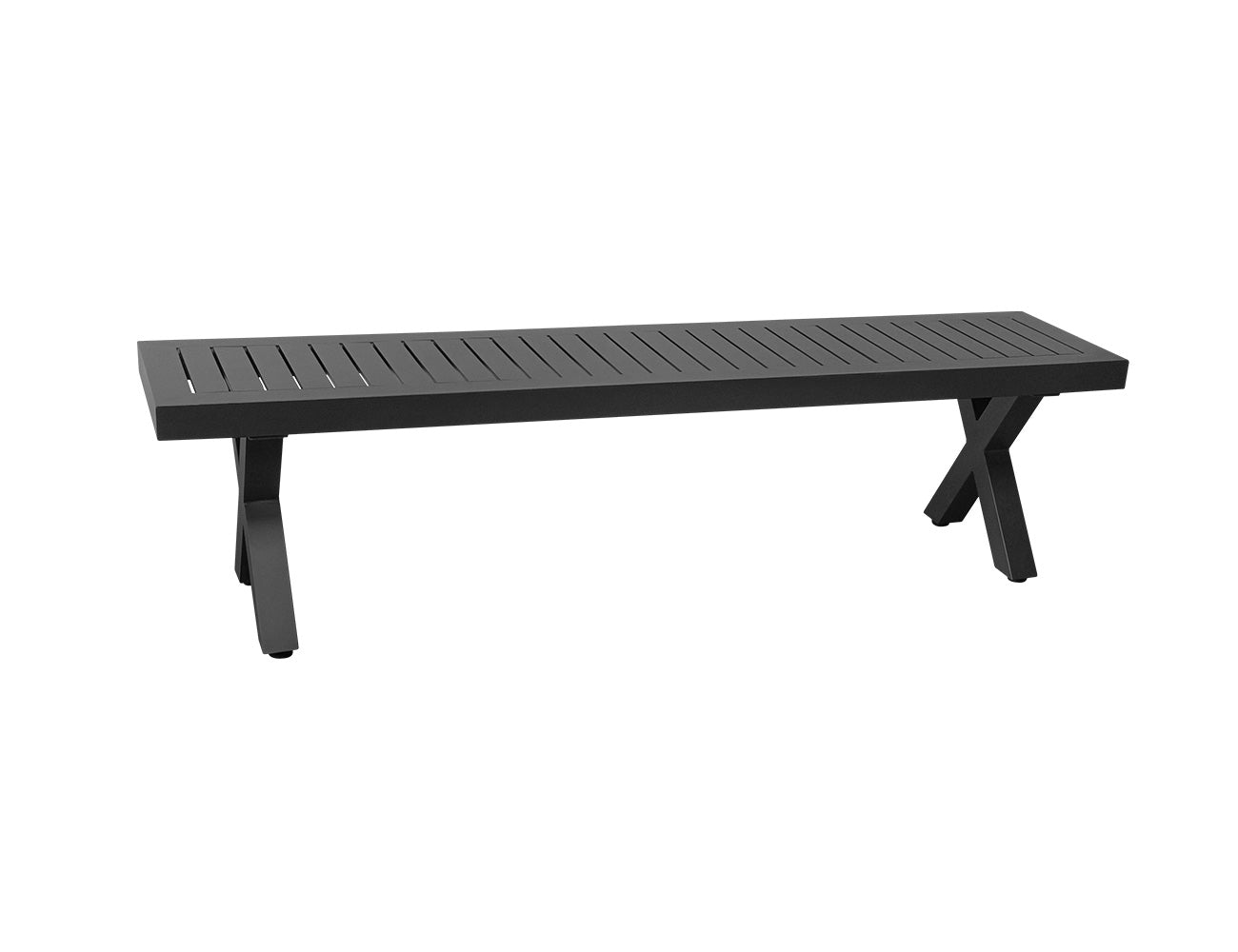 Varga Outdoor Bench Seat 180cm Colour: Grey