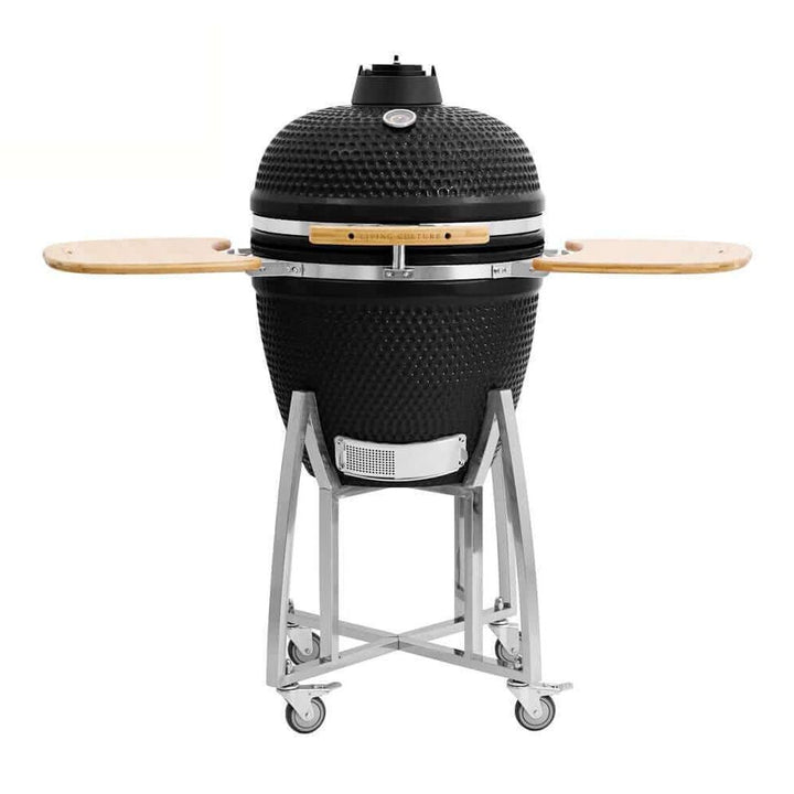 21" Kamado Ceramic Charcoal Grill With Bonus Accessory Pack