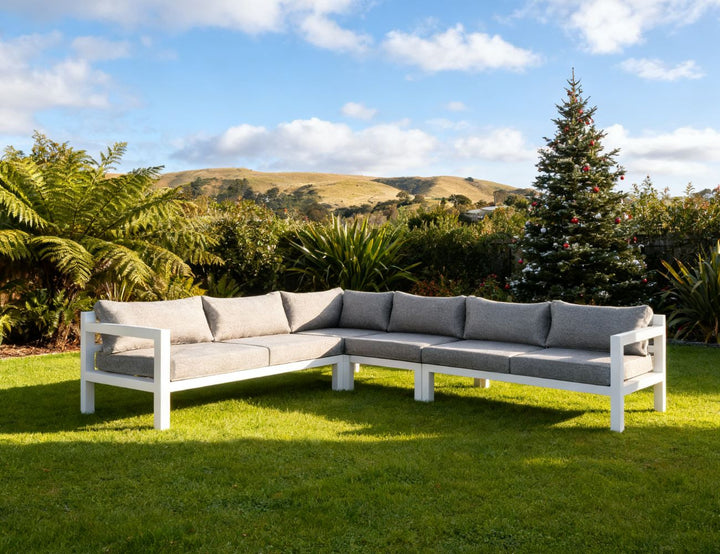 Sunbird Outdoor Sofa Sectional Set- 6 Seat