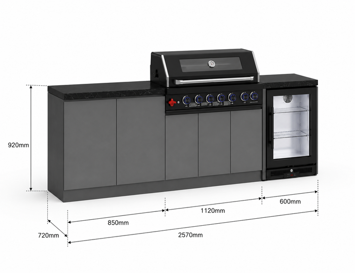 Phoenix 25-S Outdoor Kitchen Island