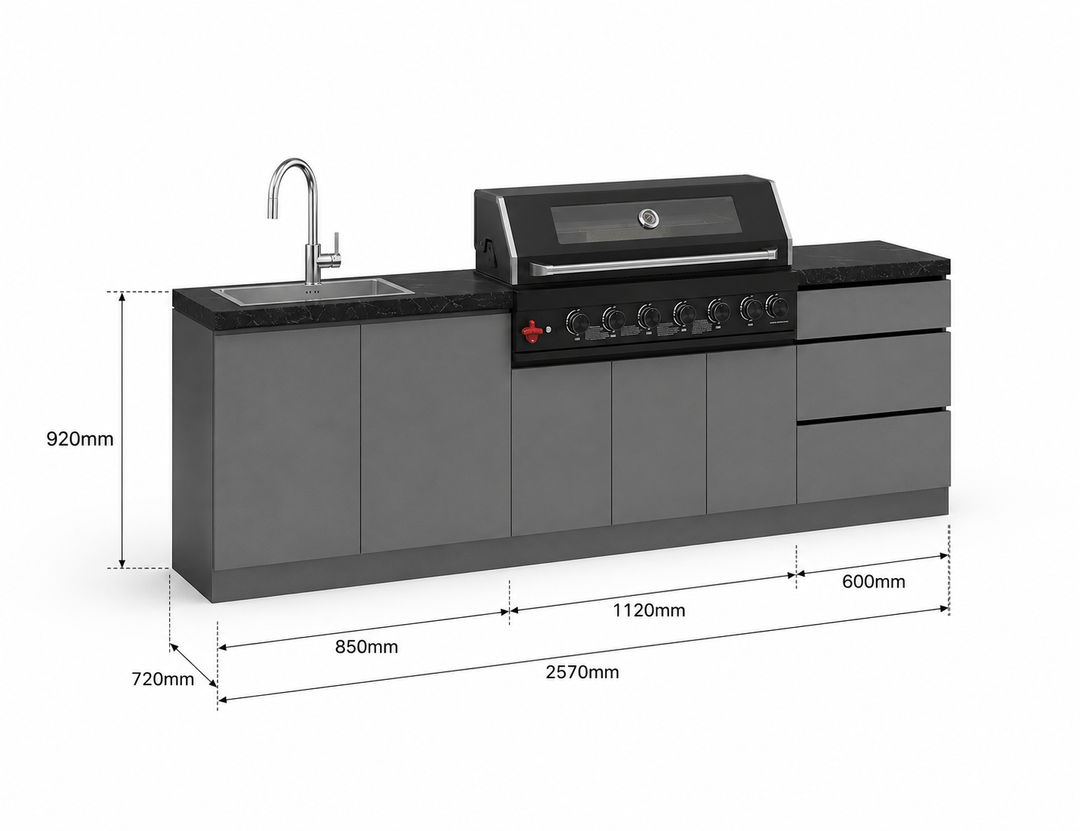Phoenix 25-S Outdoor Kitchen Island