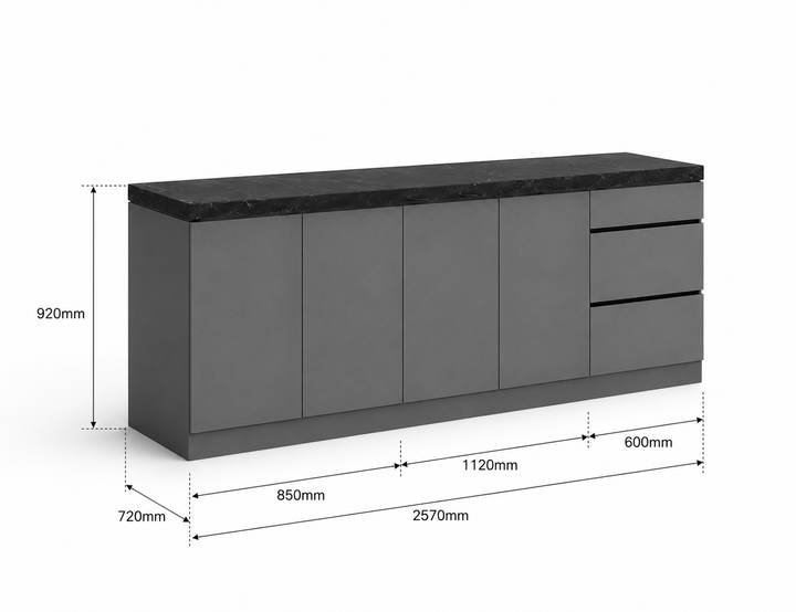 Phoenix 25-T Outdoor Kitchen Island