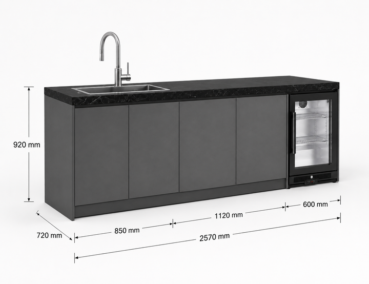 Phoenix 25-T Outdoor Kitchen Island