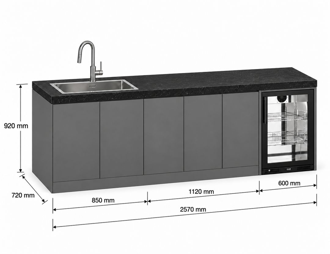 Phoenix 25-T Outdoor Kitchen Island