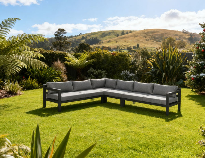 Sunbird Outdoor Sofa Sectional Set- 6 Seat
