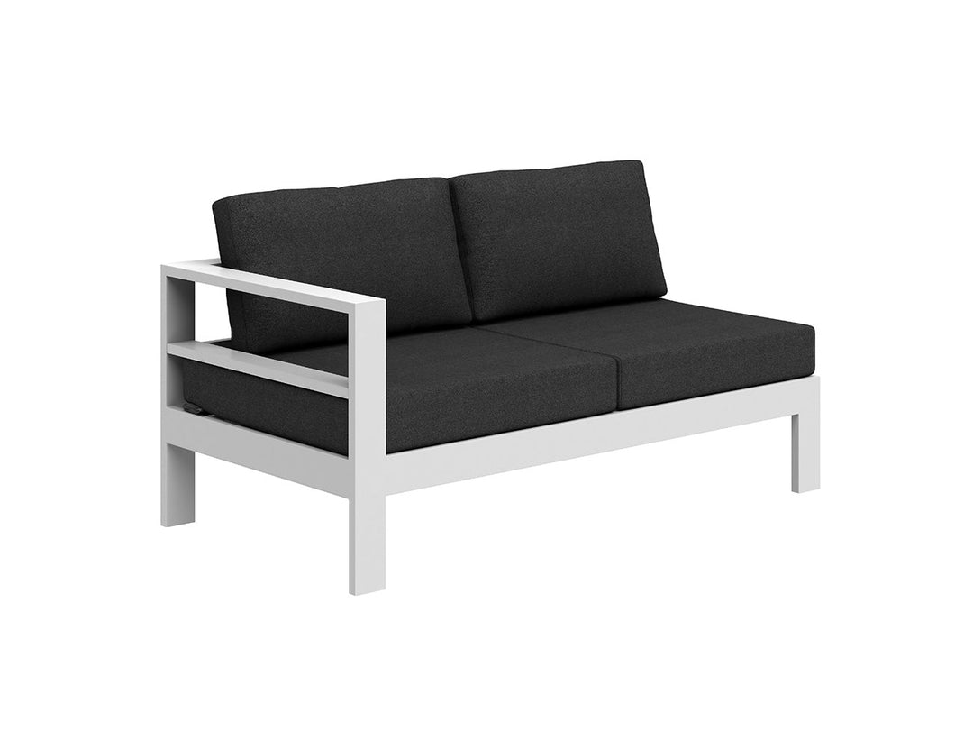 Sandpiper 2.0 Outdoor Corner Sofa Set - 5PCS, Colour: Grey,