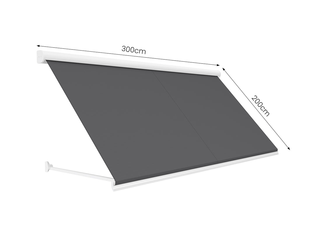 Solaris Solar-Powered Motorised Window Awning