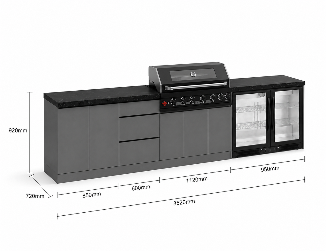 Phoenix 35-S Outdoor Kitchen Island
