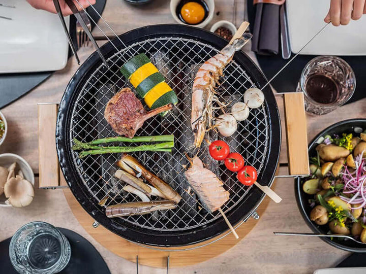 Hibachi Tabletop BBQ Grill- Round