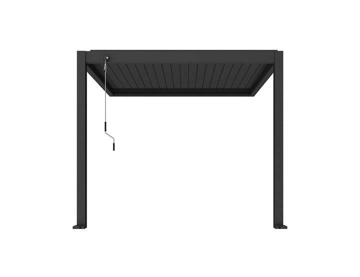 Caspian Manual Wall Mounted Louvre Roof