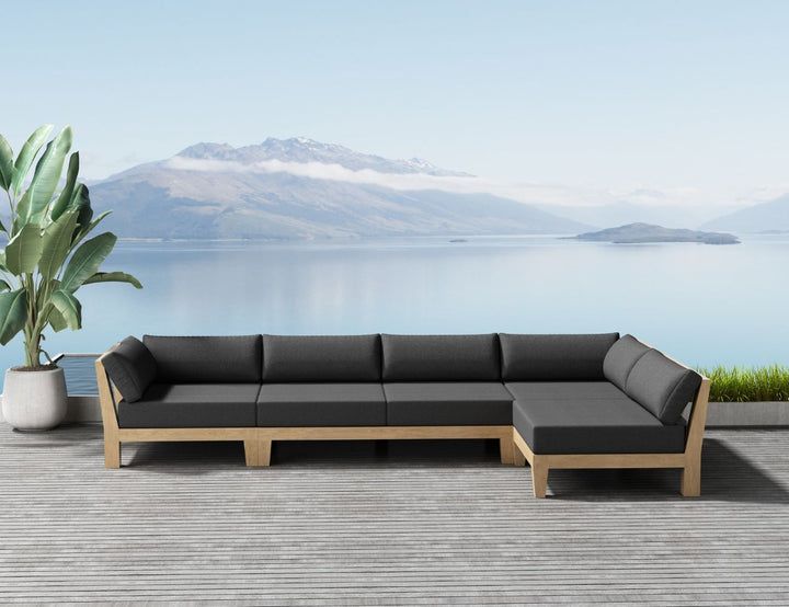 Newport Teak Outdoor Loveseat