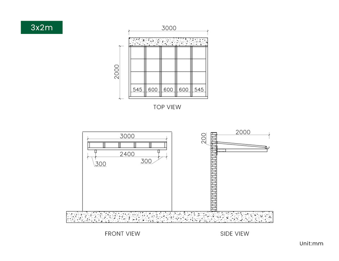 City Window / Door Awning Canopy Collection