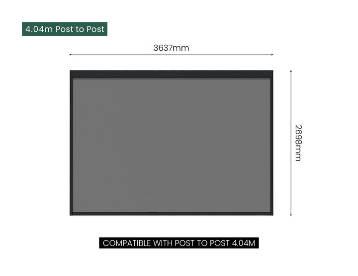 Manual Blind For Mediterranean-SKY Wall Mounted Louvre Roof Pergola