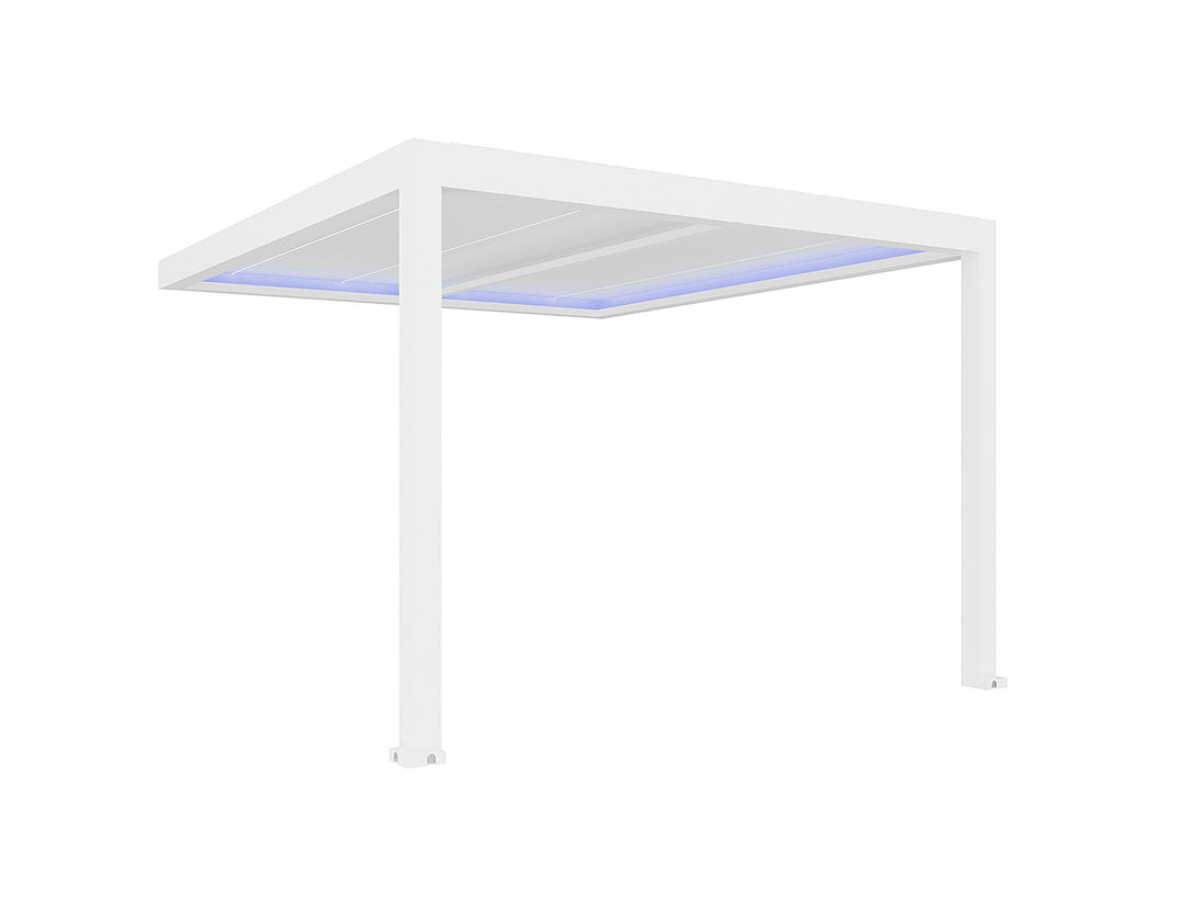 Pacific Motorised Wall Mounted Louvre Roof