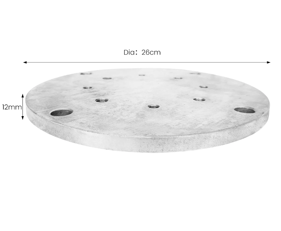 Round In-Ground Mount Kit for Umbrellas