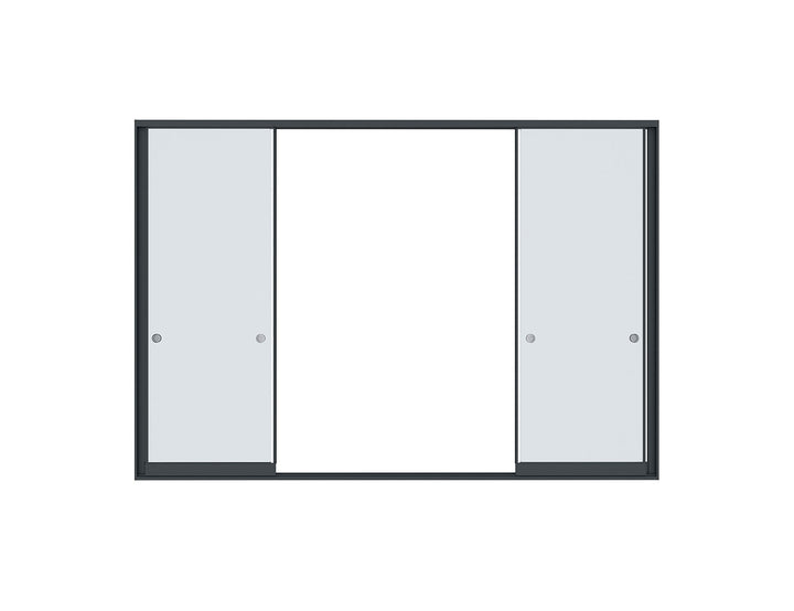 Frameless Glass Sliding Door For Pacific Wall Mounted Pergola