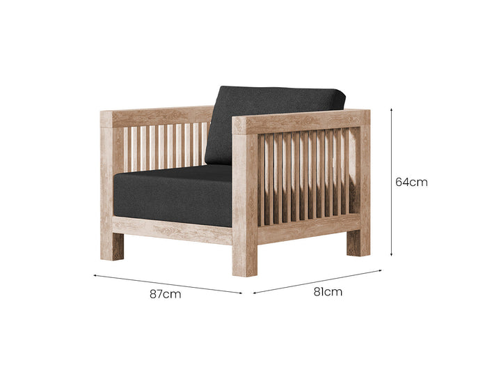 Cardrona Teak Sofa Set
