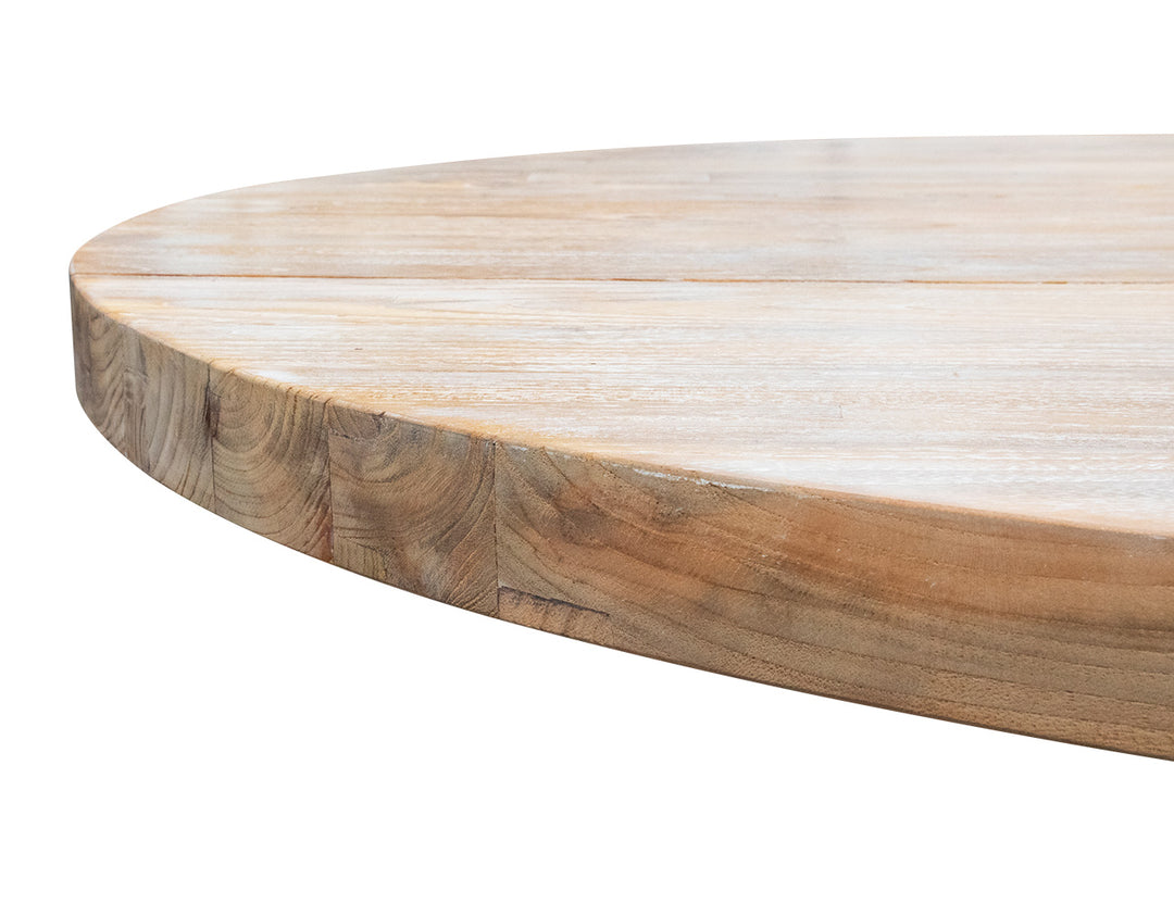 Rose Teak Oval Table 250cm