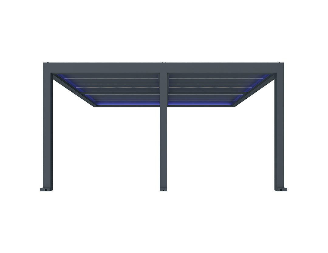 Pacific Motorised Wall Mounted Louvre Roof