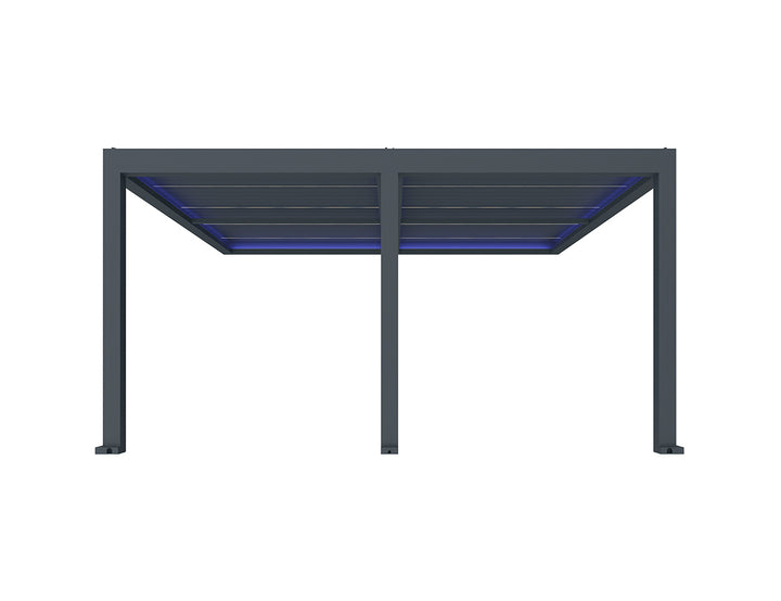Pacific Motorised Wall Mounted Louvre Roof