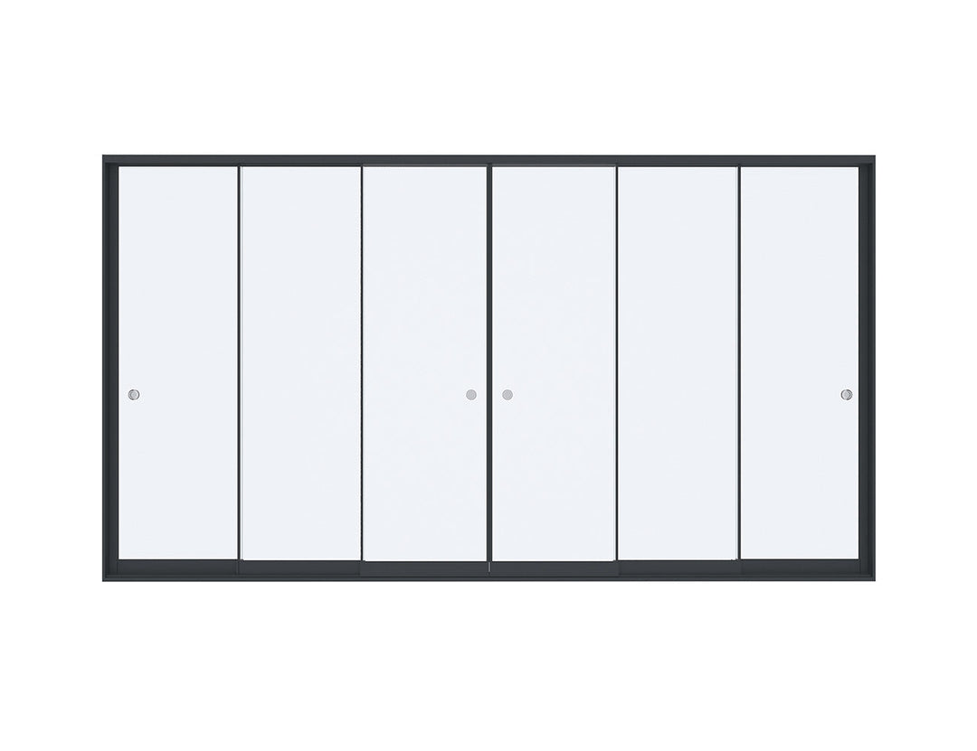 Frameless Glass Sliding Door For Pacific Freestanding Pergola
