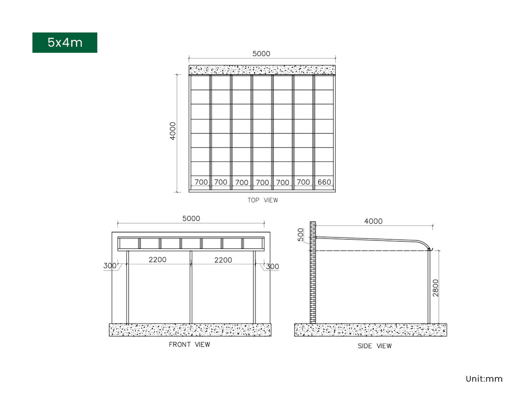 Country Wall Mounted Patio Cover Collection