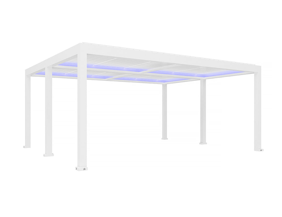 Pacific Motorised Freestanding Louvre Roof