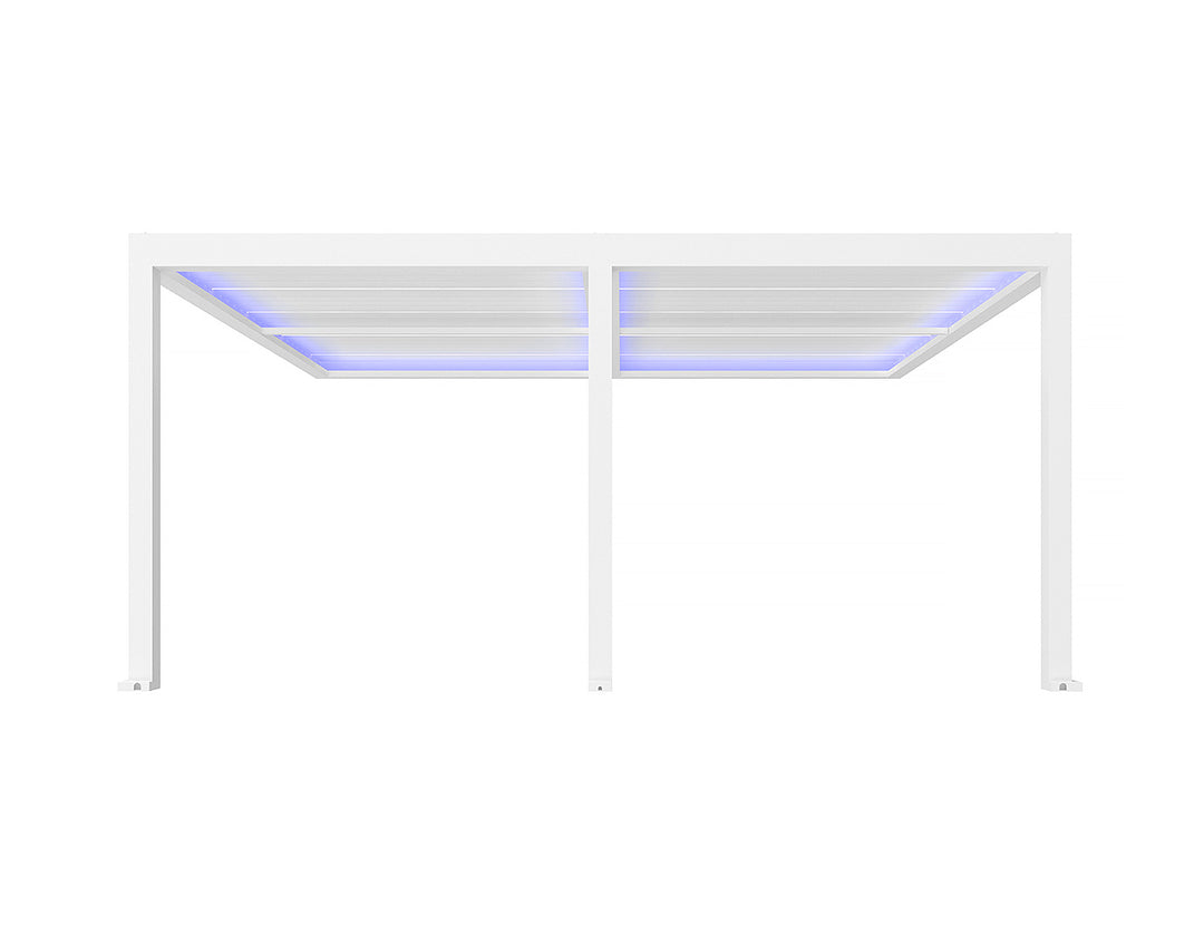 Pacific Motorised Wall Mounted Louvre Roof