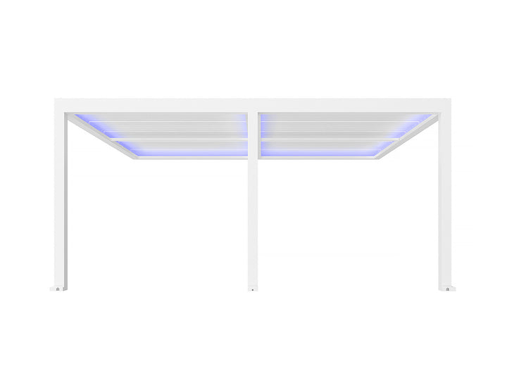 Pacific Motorised Wall Mounted Louvre Roof