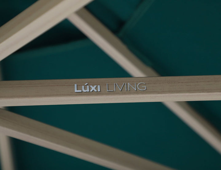 Luxi Living 2.7M Round-Market Umbrella - Green