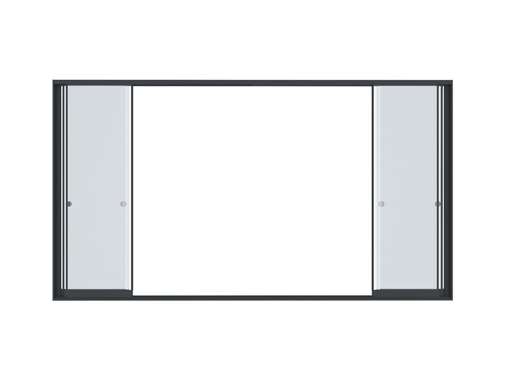 Frameless Glass Sliding Door For Pacific Freestanding Pergola