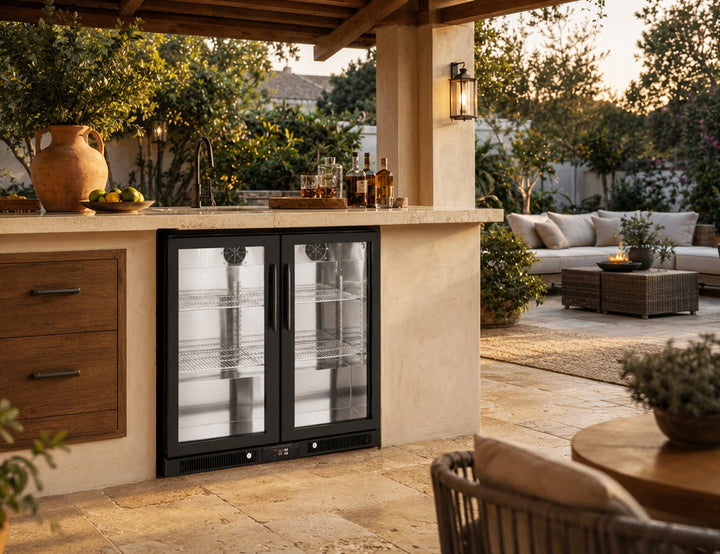 Rhein Home Double Door Bar Fridge