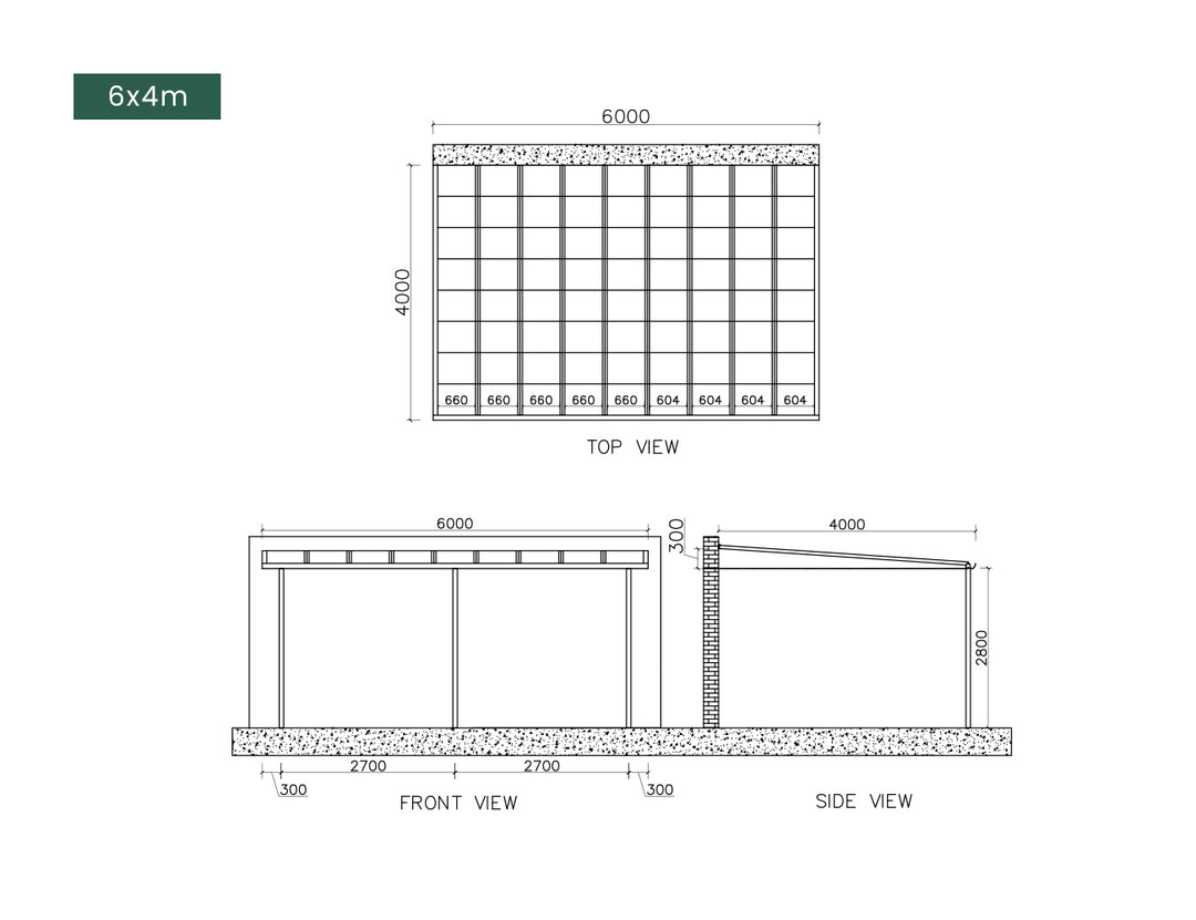 Urban Wall Mounted Patio Cover Collection